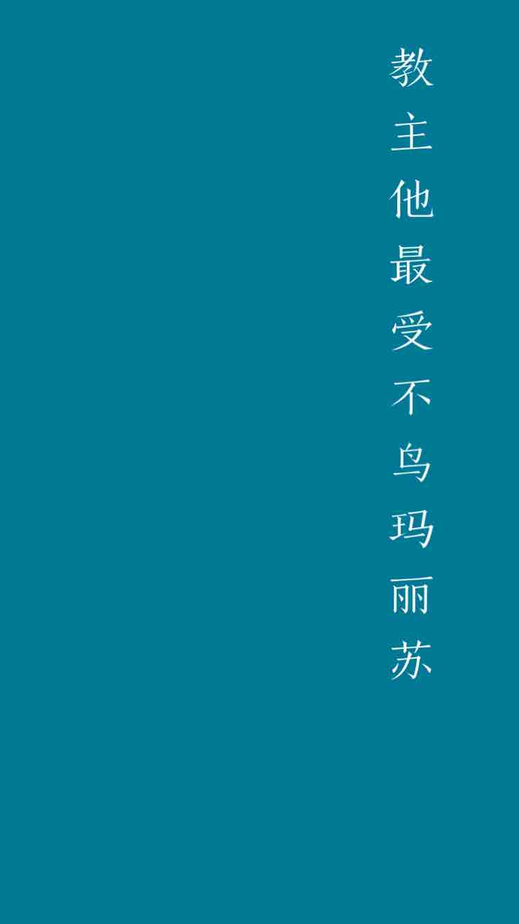 教主他最受不鸟玛丽苏