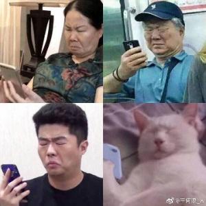 没想到这个小朋友竟然有两副面孔